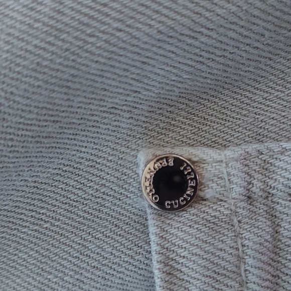 Brunello Cucinelli Jeans Khaki Tan with Gold <Read Description For Measurements> - Picture 6 of 12